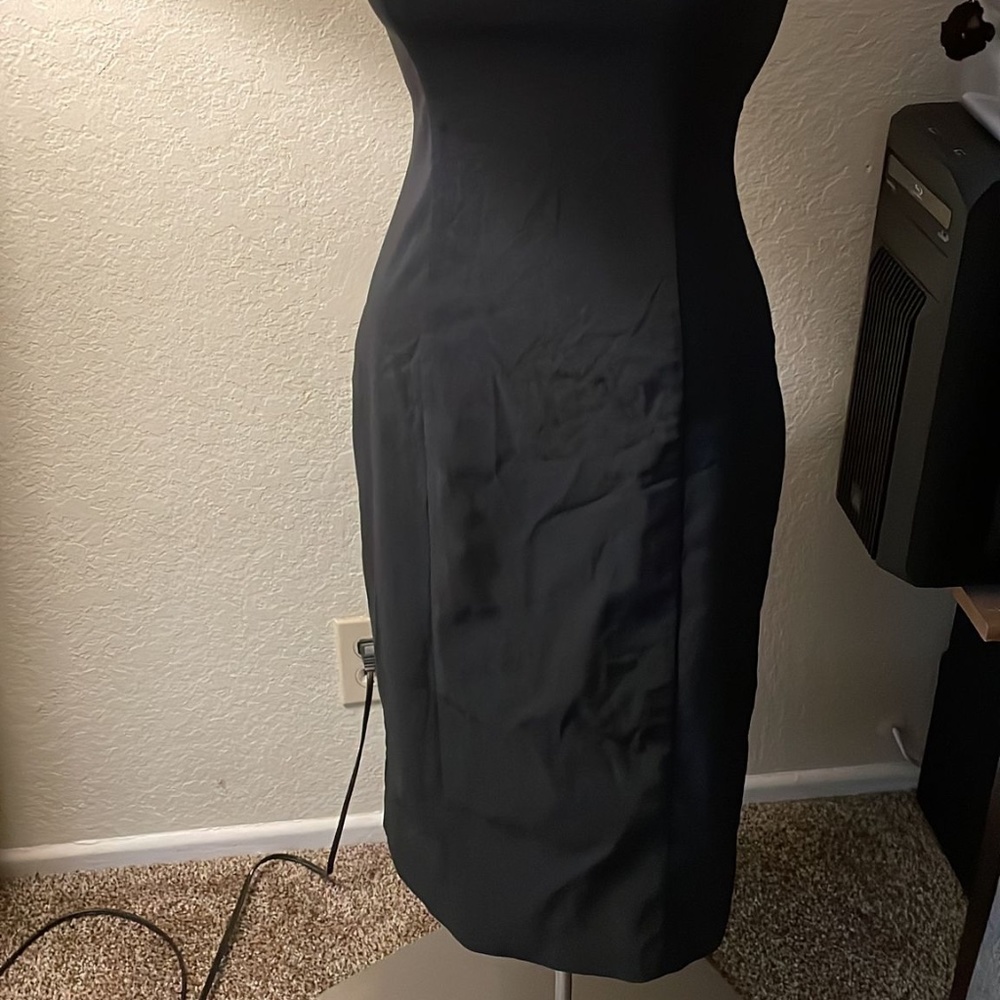EXPRESS sexy stretch dress black size 8 EUC - Picture 3 of 6